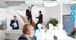 Desktop Screenshot of heggemann-kollegen.de