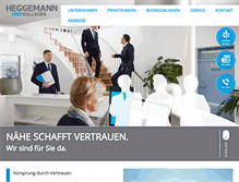 Tablet Screenshot of heggemann-kollegen.de